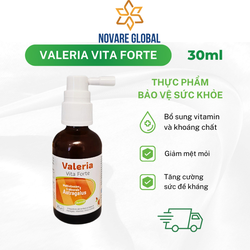 Thực phẩm bảo vệ sức khỏe VALERIA VITA FORTE