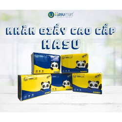 Khăn giấy rút cao cấp Hasu 300 tờ