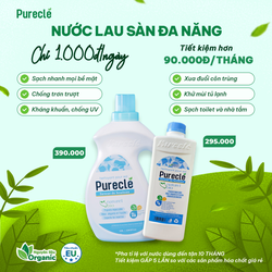 Nước Lau Sàn Pureclé 