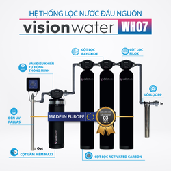 Hệ Thống Lọc Nước Đầu Nguồn Vision Water WH07