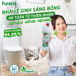 Nước tẩy bồn cầu Pureclé