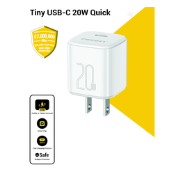 PISEN QUICK- Mr White Tiny USB-C 20W