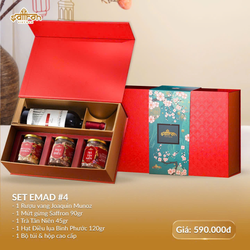 SET QUÀ TẾT SAFFRON EMAD #4- 2025