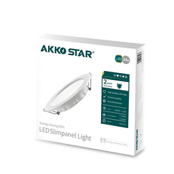 Đèn ốp trần led 3 MÀU 9W AKKO STAR 55320