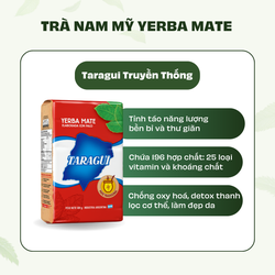 Trà Yerba Mate Taragui vị nguyên bản 500gr