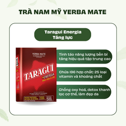 Trà Yerba Mate Taragui Energia tăng lực 500gr