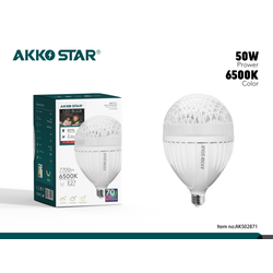 BÓNG ĐÈN LED TRONG SUỐT 6500K AKKO STAR