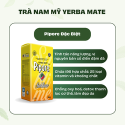 Trà Yerba Mate Pipore Sublime bản đặc biệt