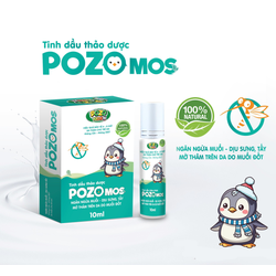 Tinh dầu thảo dược Pozo Mos (Lăn xua muỗi) 