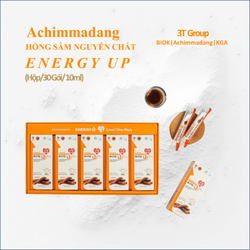 Hồng sâm Achimmadang energy up (ACHIMMADANG ENERGY UP) đồ uống dạng nước, đóng gói 12g/gói, 30gói/ hộp, 12 hộp/ thùng