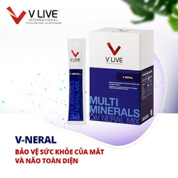 V-Neral giúp đào thải độc tố, chỉnh sửa và tái tạo tế bào 