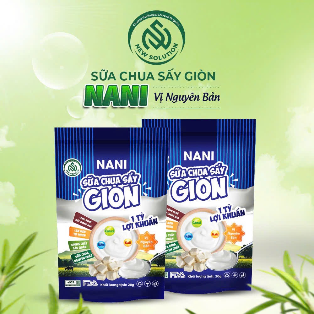 Sữa chua sấy thăng hoa vị Truyền Thống
