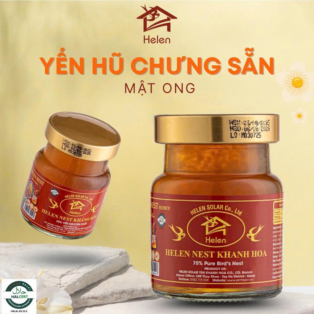  Yến Chưng Sẵn Mật Ong - 70% Yến Nguyên Chất - Hũ 75ml